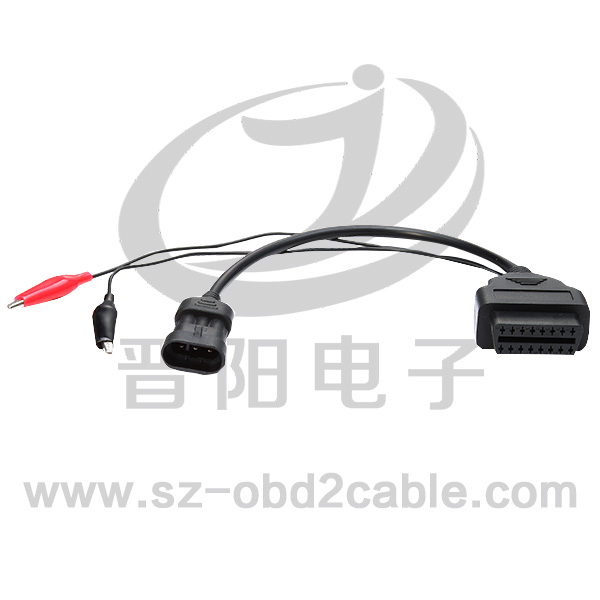 OBDF-FIAT3P+Battery clip