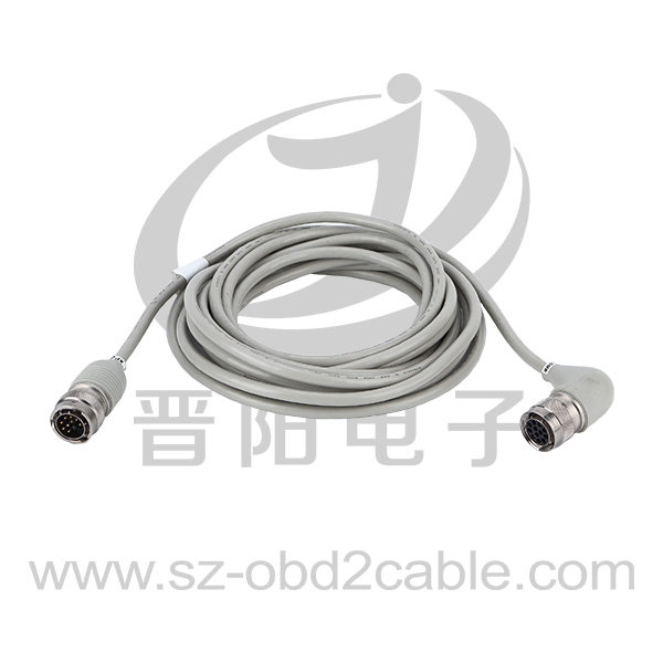 Driving motor code connected cable 4
