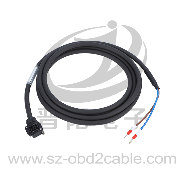 Driving motor code connected cable 7