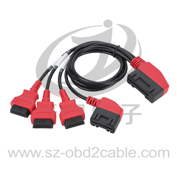 Guoliu connected cable four united one